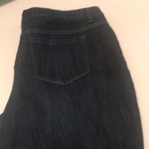 Dark colored jeans